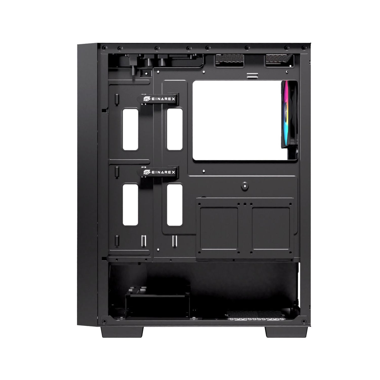 EAN 6977277364477 - Einarex EXCS-PL-100R-B carcasa de ordenador Midi Tower Negro imagen 11