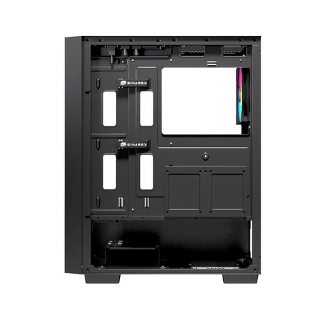 EAN 6977277364477 - Einarex EXCS-PL-100R-B carcasa de ordenador Midi Tower Negro imagen 11