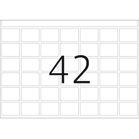 EAN 4008705028707 - HERMA 2870 etiqueta autoadhesiva Blanco 10000 pieza(s) imagen 2