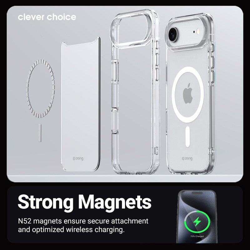 EAN 5904310705851 - Crong Clear MAG Cover funda para teléfono móvil 16 cm (6.3") Transparente imagen 2