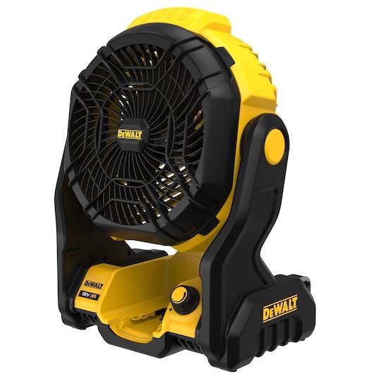 Ventilador De Batería Dewalt Dce512n, 18 Voltios Amarillo/Negro, Sin Batería Ni Cargador Dce512n-Xj