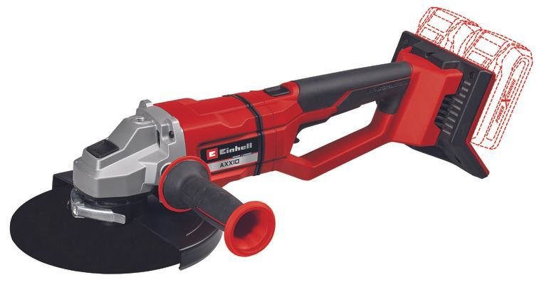 Amoladora Angular Inalámbrica Einhell Axxio 36/230 Q, 36v (2x18v)