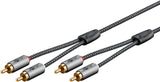 EAN 4040849652936 - Goobay 65293 cable de audio 2 m 2 x RCA Gris imagen 1