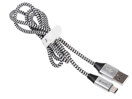 EAN 5907512863336 - Tracer TRAKBK46265 cable USB USB 2.0 1 m USB C USB A Negro, Plata imagen 2