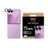 Panzerglass ® Hoops® Kameraschutz Negro Samsung Galaxy Z Flip8  Flip 7, Samsung, Samsung - Galaxy Z Flip7, Samsung - Galaxy Z Flip8, Trockene Aplicación, Resistente A Arañazos, Resistente A Golpes, Transparente, 1 Ud.