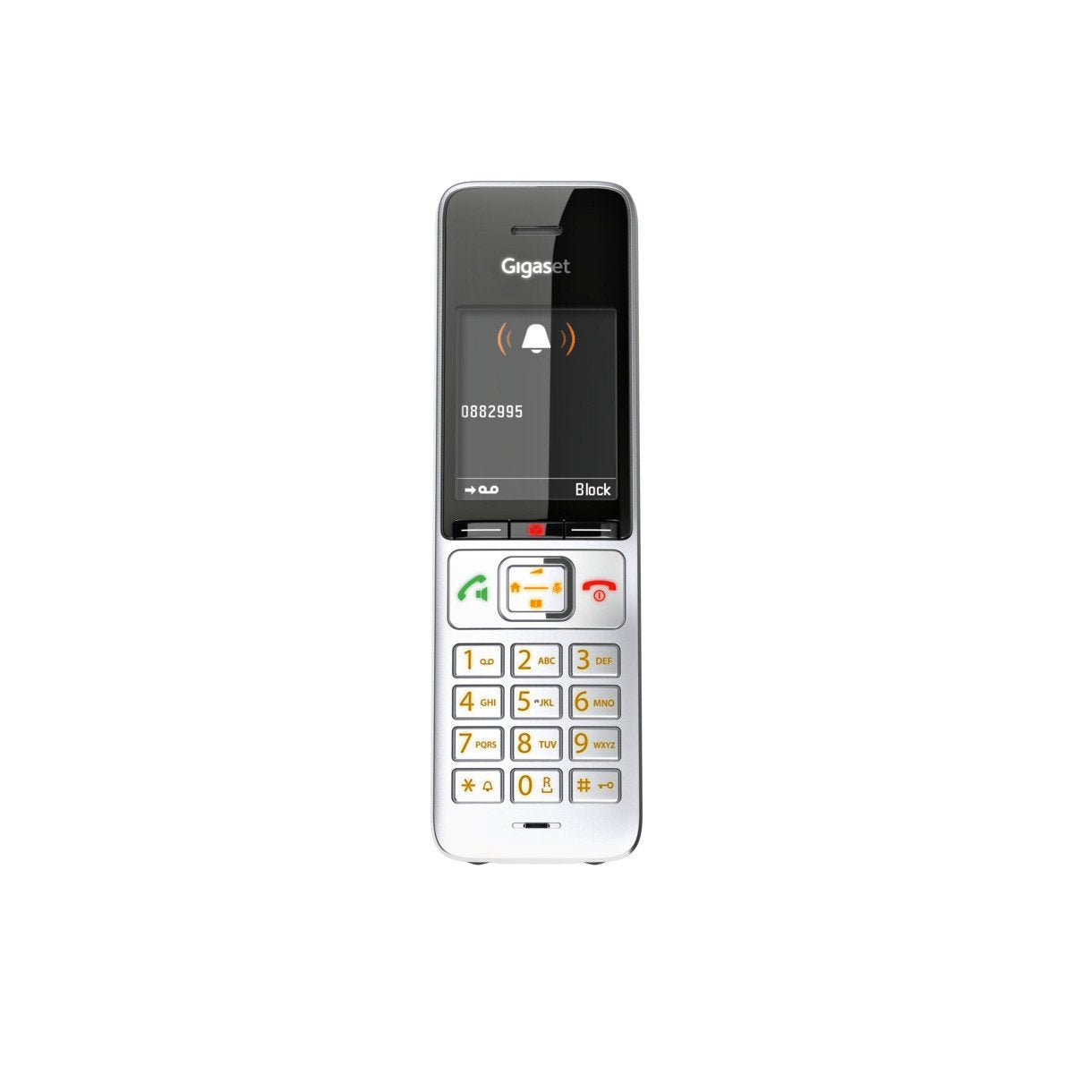 EAN 4250366866628 - Gigaset COMFORT 500A Teléfono DECT/analógico Identificador de llamadas Negro, Plata imagen 12