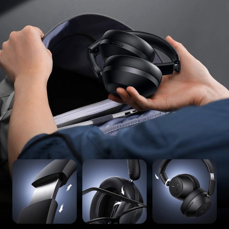 EAN 6932172657826 - Baseus Bass 30 Max Auriculares Inalámbrico Diadema Llamadas/Música USB Tipo C Bluetooth Negro imagen 12