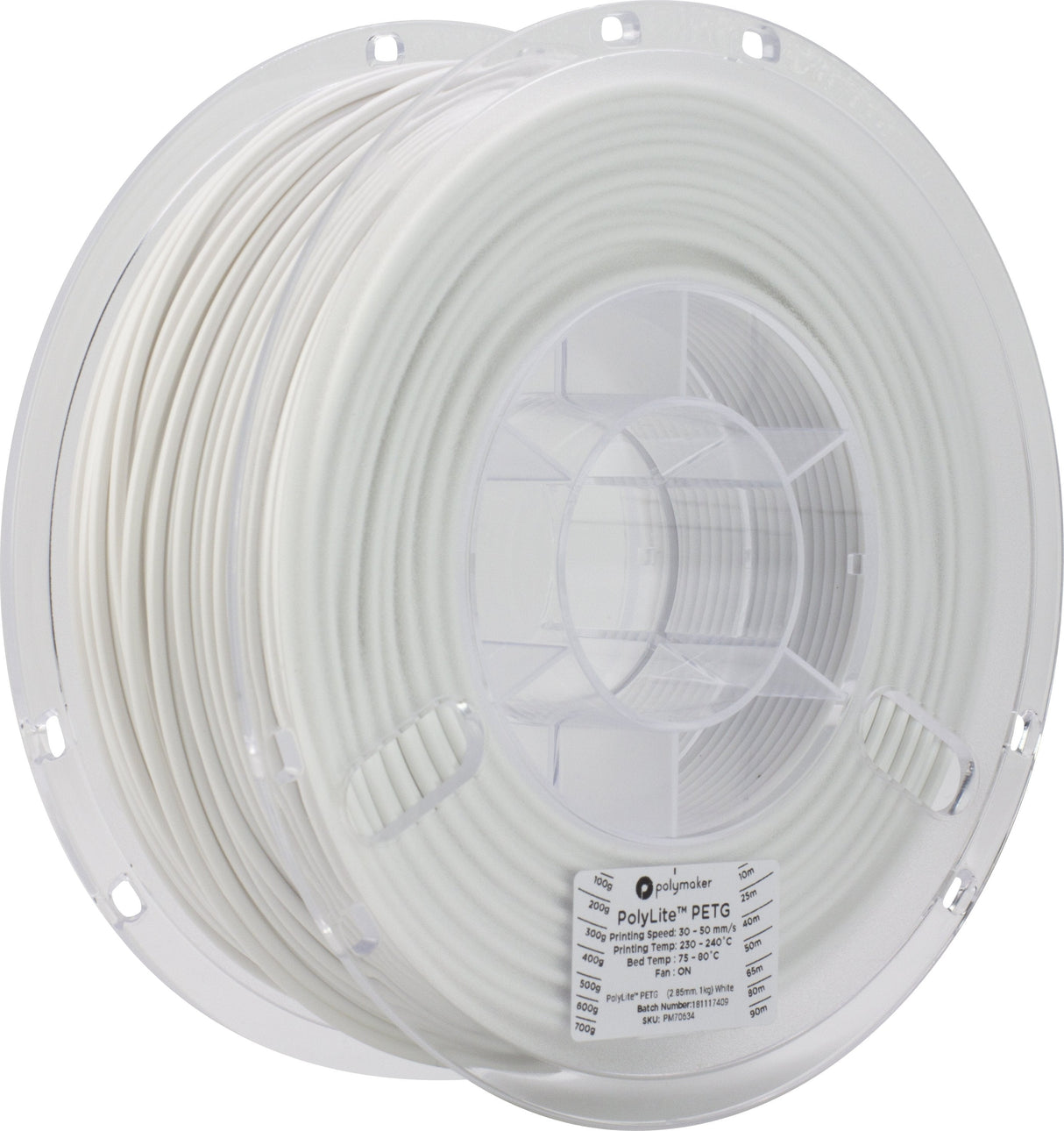 Petg 1,75mm Blanco 1kg