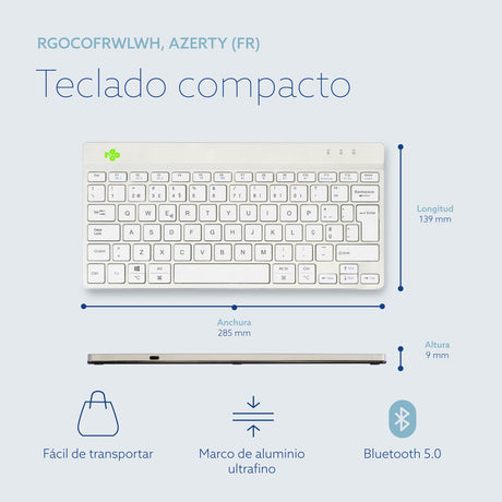 EAN 8719274492283 - R-Go Tools RGOCOPTWLWH teclado Universal Portugués imagen 15