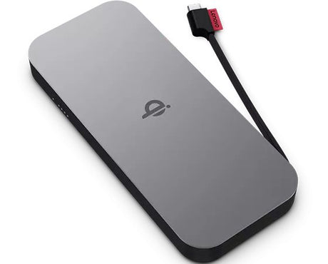 EAN 0195713001601 - Lenovo 40ALLG1WWW batería externa Ión de litio 10000 mAh Cargador inalámbrico Negro imagen 1