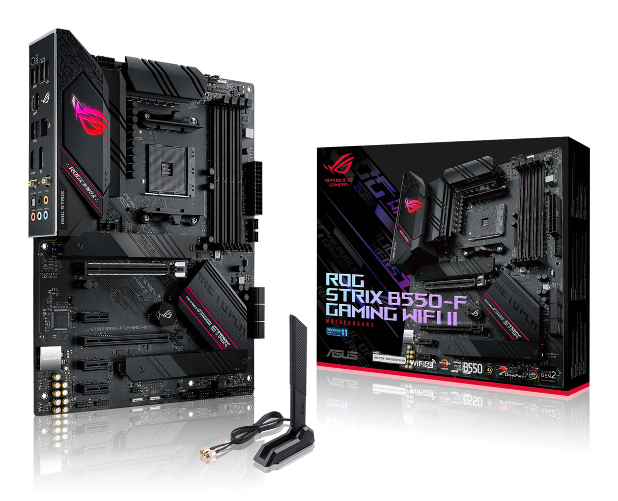EAN 0195553453318 - ASUS ROG STRIX B550-F GAMING WIFI II AMD B550 Zócalo AM4 ATX imagen 1