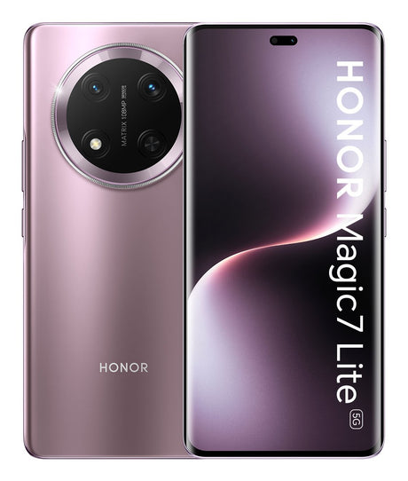 EAN 6936520858705 - Honor Magic7 Lite 5G 17,2 cm (6.78") SIM doble Android 14 USB Tipo C 8 GB 512 GB 6600 mAh Púrpura imagen 1