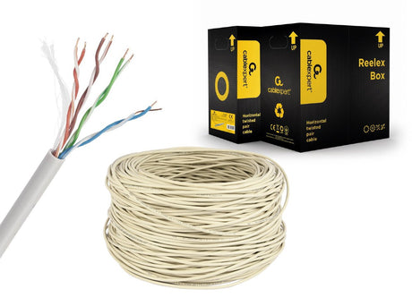EAN 0021779200026 - Gembird UPC-5004E-SOL cable de red Gris 304,8 m U/UTP (UTP) imagen 3