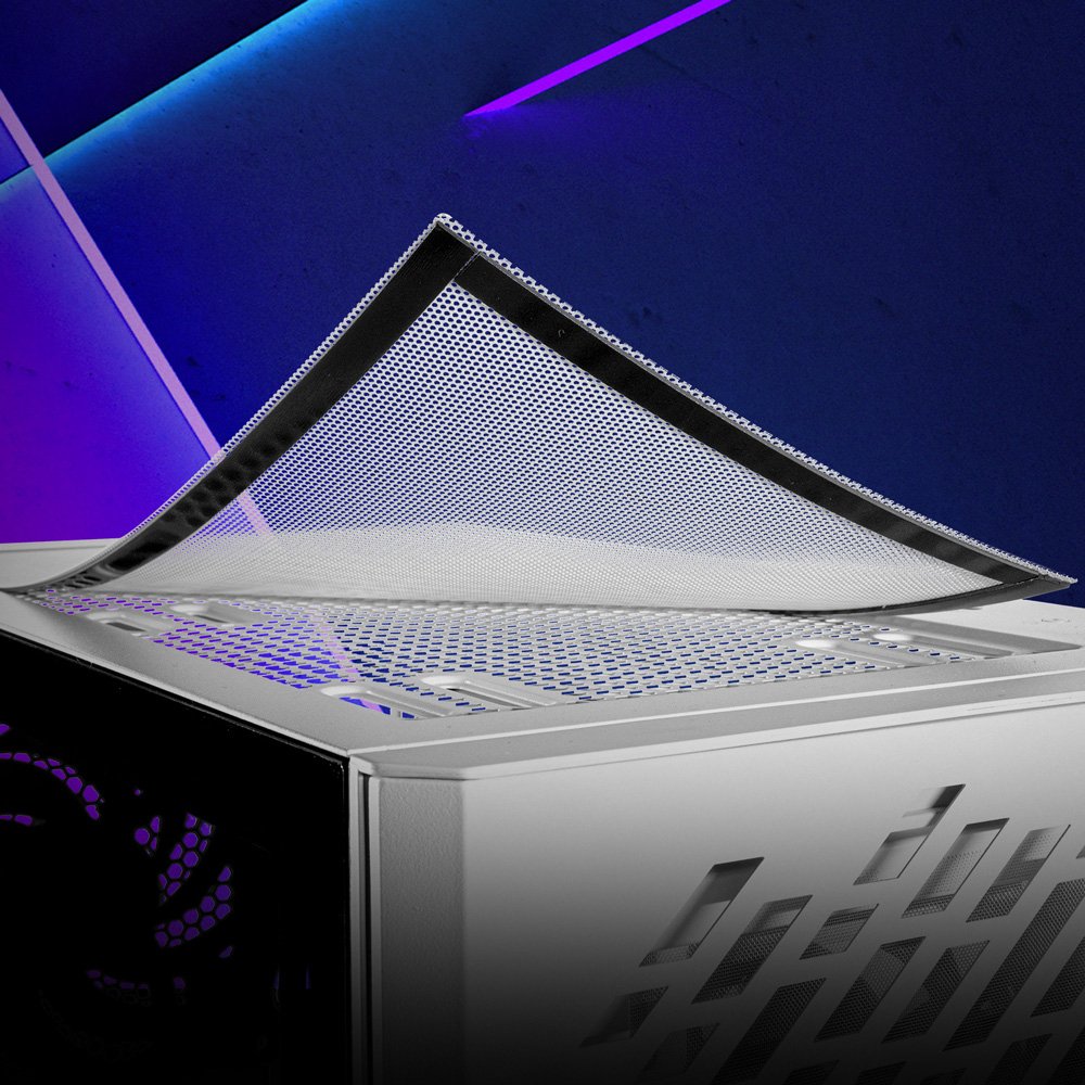 Xpg Valor Air Cristal Templado Cristal Templado Blanca