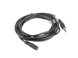Lanberg Cable Estereo Ca-Mjfj-10cc-0030-Bk Jack 3.5mm Macho A Jack 3.5mm Hembra,3 Metros