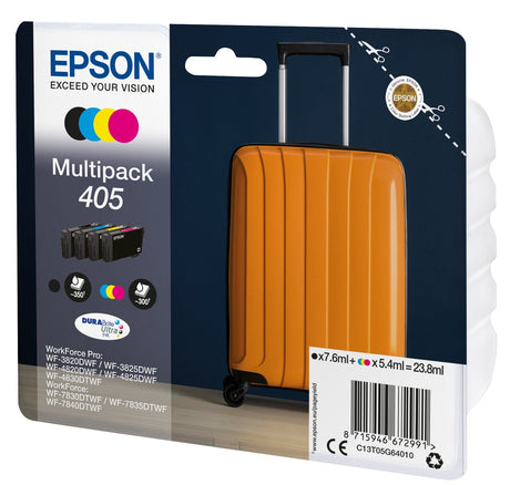 EAN 8715946672991 - Epson 405 DURABrite Ultra Ink cartucho de tinta 1 pieza(s) Original Rendimiento estándar Negro, Cian, Mag imagen 2