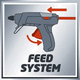 Pistola De Pegamento Caliente Einhell Tc-Gg 30 Rojo / Negro, 200 Vatios