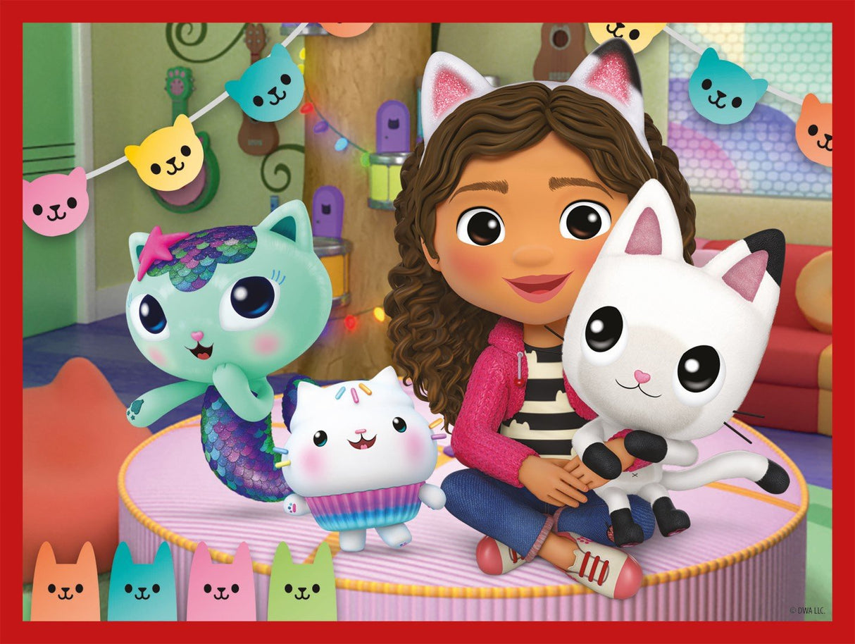 Puzzle Cubo La Casa De Muñecas De Gabby 12pzs