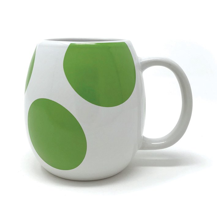 Taza Esculpida Super Mario Yoshi Egg