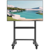 Techly Ica-Tr533bk Soporte Móvil Para Tv 60-86 Hasta 68kg Estante Av Ajustable