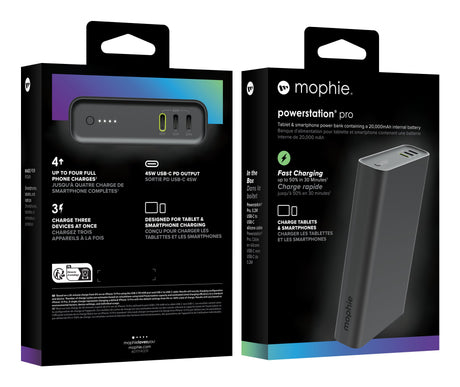 EAN 0840390311641 - mophie Powerstation Pro 20000 mAh Negro imagen 5