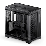 Jonsbo Tk-4 Gehäuse, Midi-Tower, Atx, Tempered Glass - Schwarz