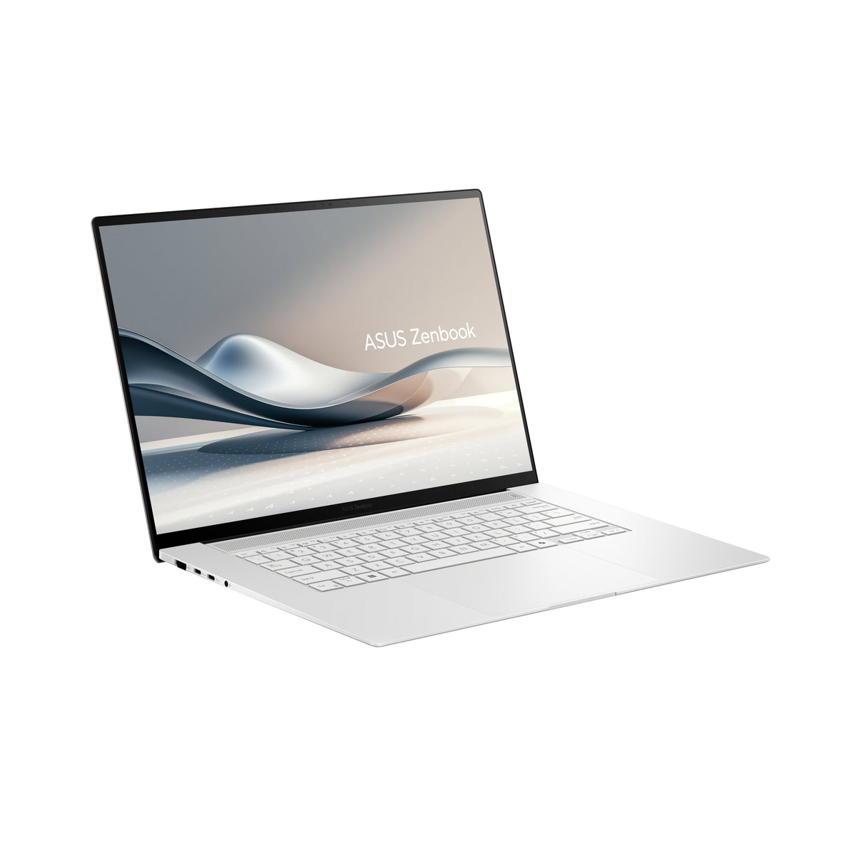 Asus Zenbook S 16 Oled Um5606wa-Rk370w Copilot+ Pc - Ordenador Portátil 16" Wqxga+ 120hz (Amd Ryzen Ai 9 370, 32gb Ram, 2tb Ssd, Radeon 890m, Windows 11 Home) Blanco Escandinavo - Teclado Qwerty Español