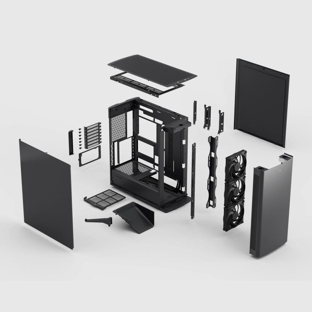 EAN 7340172713388 - Fractal Design Define One Dark Solid Midi Tower Negro imagen 4