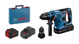 Taladro Bosch Professional  Percutor Inalámbrico Gbh 18v-34 Cf Professional Azul/Negro, 2x Baterías Procore18v 8.0ah, Módulo Bluetooth, Maletín 611914002