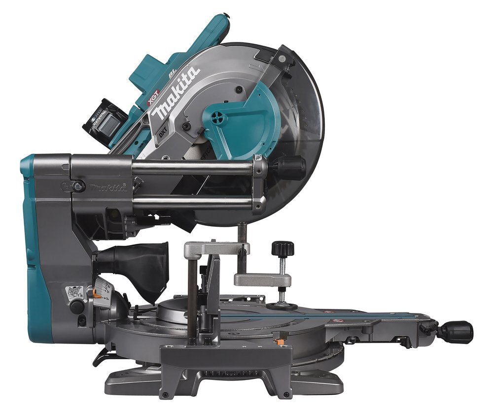 Tronzadora E Ingletadora Inalámbrica Makita Ls003gz01, 40 Voltios + Adaptador De Radio Azul, Bluetooth, Sin Batería Ni Cargador Ls003gz01