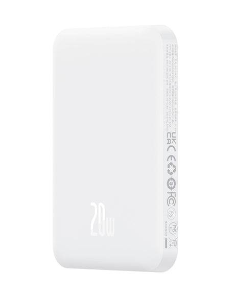 EAN 6932172636210 - Baseus 6932172636210 batería externa Polímero de litio 5000 mAh Blanco imagen 1