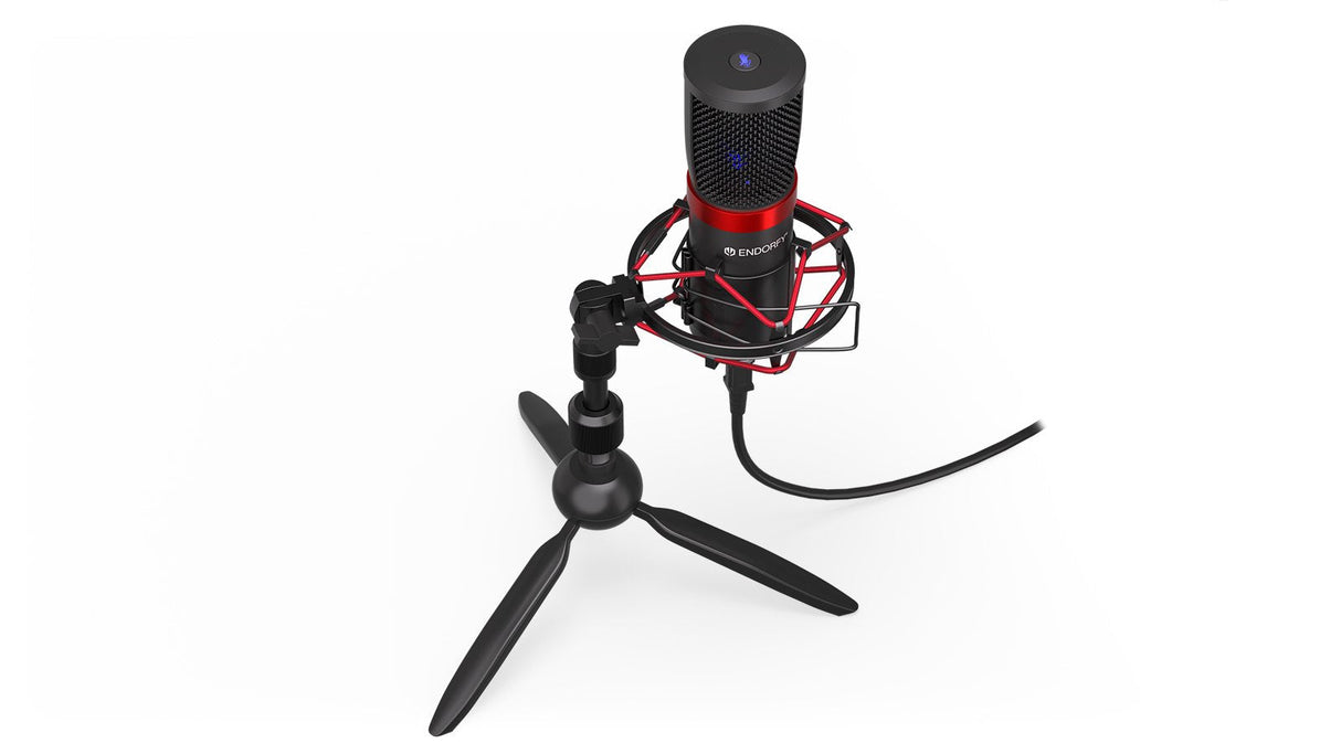 Micrófono Endorfy Solum Streaming T Negro Ey1b003