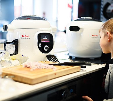 Tefal Cy851130 Olla Multi-Cocción 6 L Cromo, Blanco