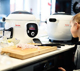 Tefal Cy851130 Olla Multi-Cocción 6 L Cromo, Blanco