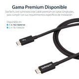 Startech Cable 1m Thunderbolt 3 Usb-C 40gbps