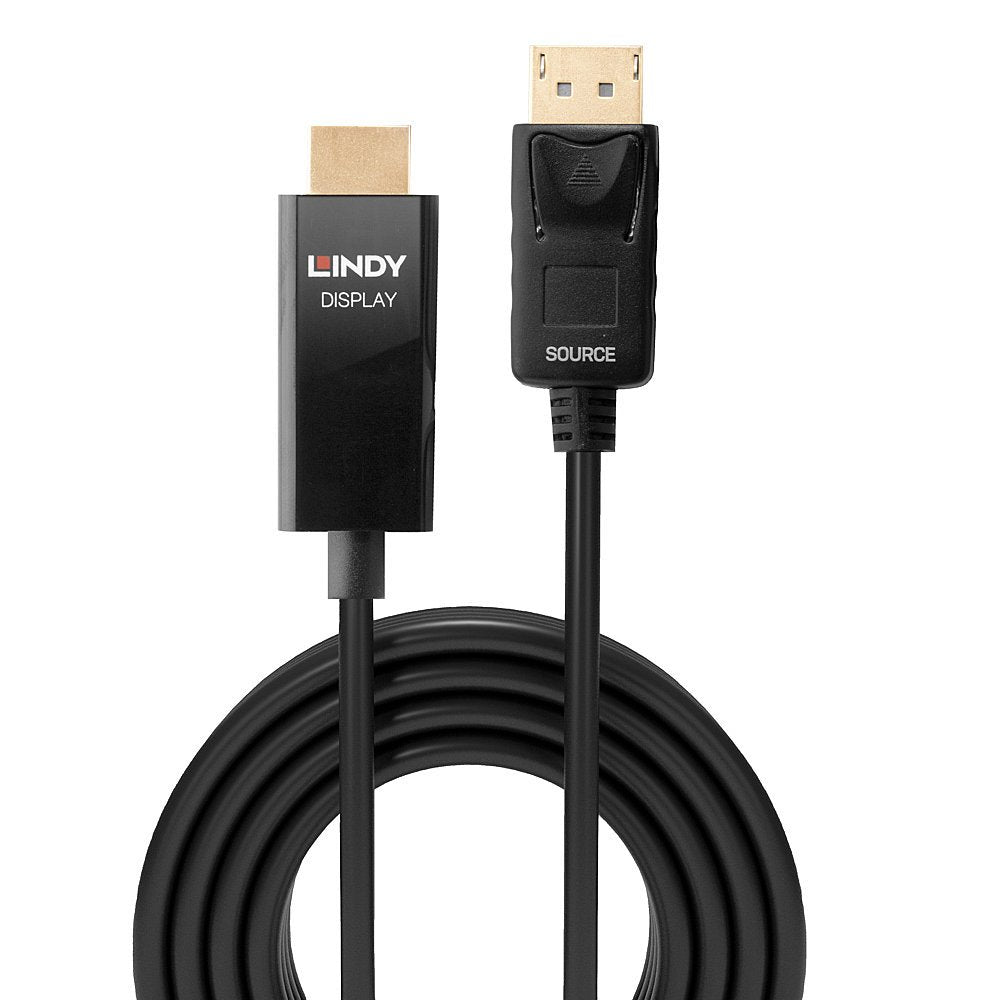 EAN 4002888409278 - Lindy 40927 adaptador de cable de vídeo 3 m DisplayPort HDMI tipo A (Estándar) Negro imagen 2