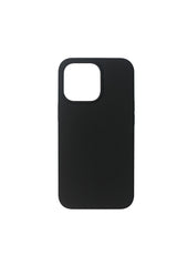 Estuff Black Silk-Touch Silicone Case For Iphone 13 Pro Funda Para Smartphone 15,5 Cm [6.1] Negro