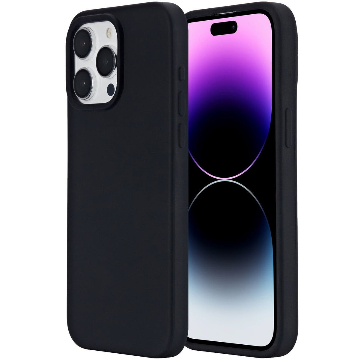 Infinite Riga Iphone 15 Pro - Max Silicone Case Black 100% - Recycled Silicone - Warranty: 24m
