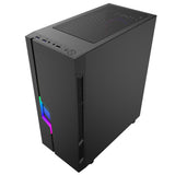 Caja Pc Gembird Fornax 2000 Rgb Led Strip Rgb Rear Fan Con Ajuste De Color