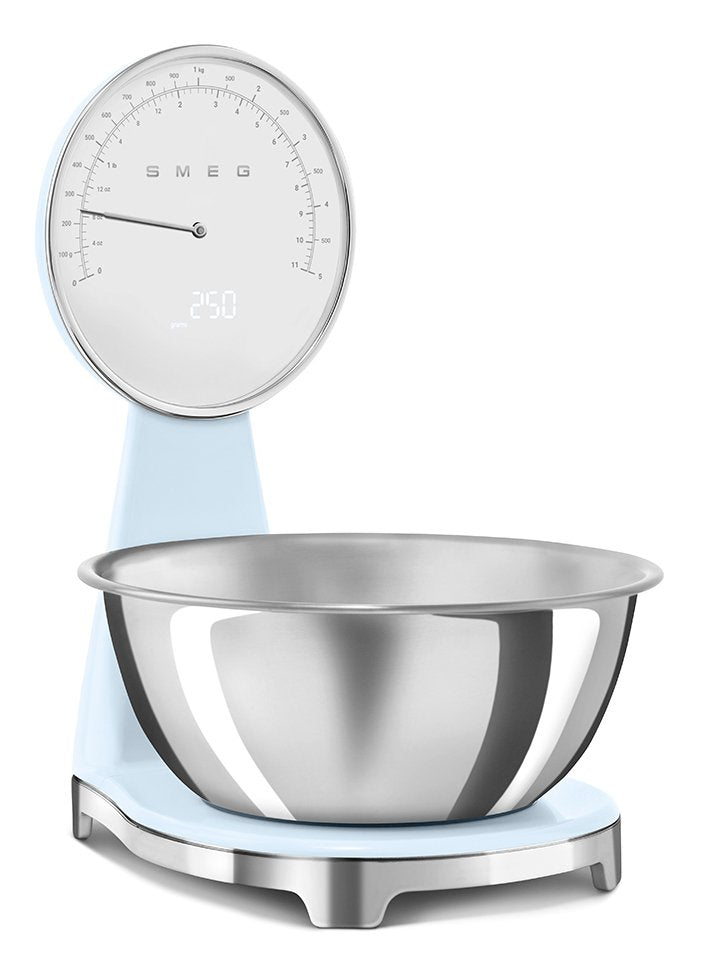 EAN 8017709344511 - Smeg KSF01PBWW báscula de cocina Azul, Cromo Encimera Báscula electrónica de cocina imagen 2