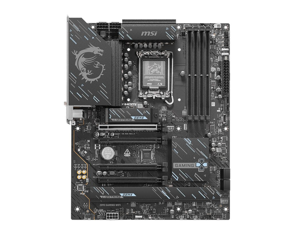 Placa Base Msi Z890 Gaming Wifi,  Negra 7e54-006r