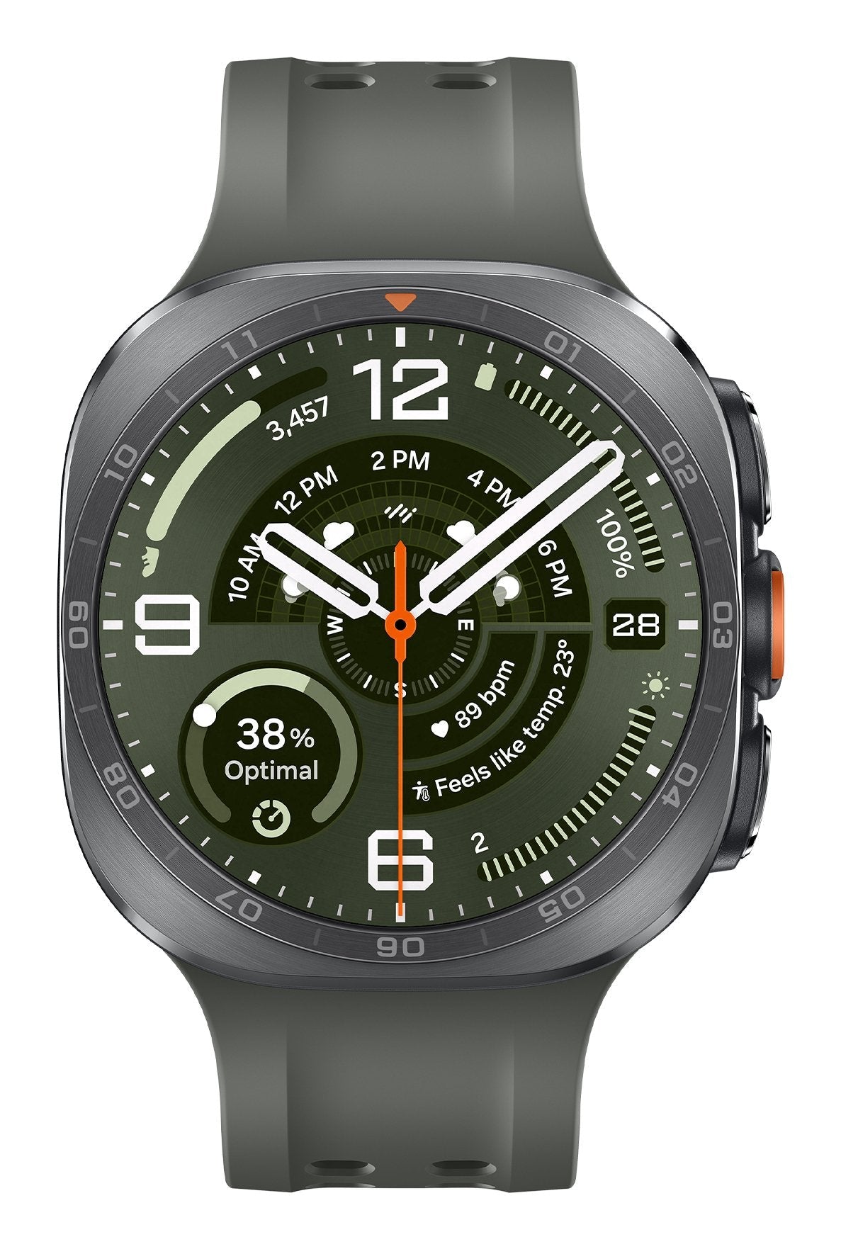Watch Samsung Galaxy Watch Ultra 2 L715 (2026) 47mm Lte Region East- Titanium Silver