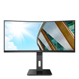 EAN 4038986118224 - AOC P2 CU34P2A pantalla para PC 86,4 cm (34") 3440 x 1440 Pixeles Quad HD LED Negro imagen 3