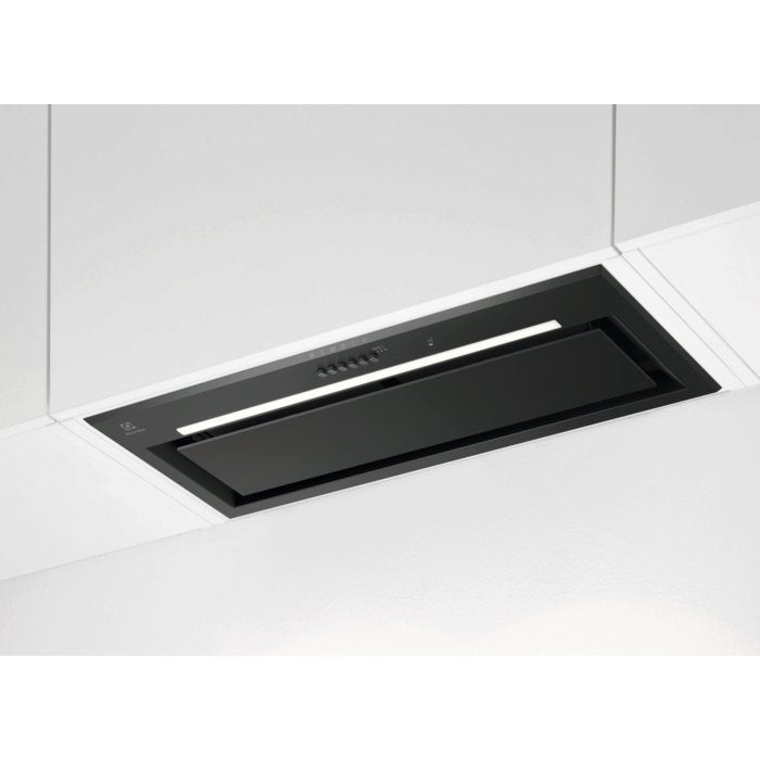 Campana Electrolux Lfg818k De Pared Negro 650 M³/H