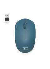 Ratón Port Designs 900545 Ambidextro Rf Inalámbrico Óptico 1600 Dpi