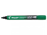 Pilot Pen 100 Permanentmarker Verde 1.0 Mm