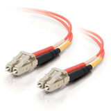 C2g Lc-Lc 50/125 Om2 Duplex Multimode Pvc Fiber Optic Cable (Lszh) Cable De Red Lc De Modos Múltiples (M) A Lc De Modos Múltiples (M) 20 M 20 M Fibra Óptica Impresión A Dos Caras 50/125 Micras Om2 Sin Halógenos Naranja