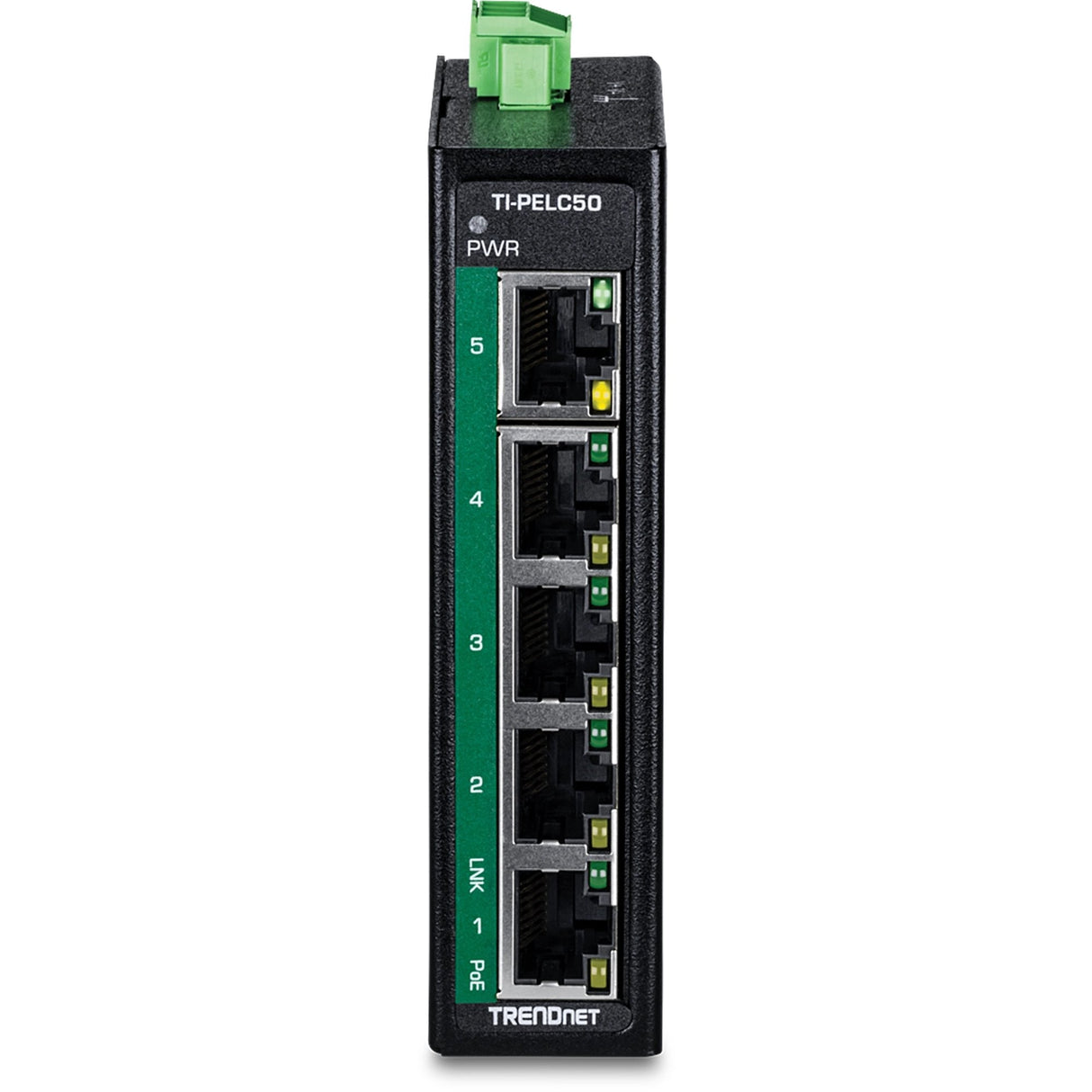 Trendnet 5-Port Indumrial Fam Ethern. Poe+ Din-Rail Switch