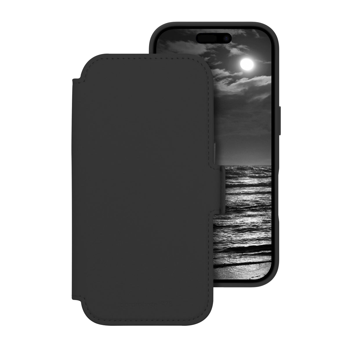 Funda Dbramante1928 Lynge Ms Icon Para Iphone 17 Móvil Folio Negro