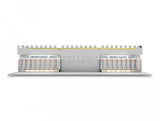 Delock Panel De Conexiones De 19" De 16 Puertos Cat.6a 1u Gris